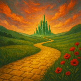 Cover art for Beyond The Yellow Brick Road
