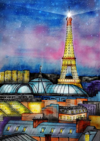 Cover art for City of Lights (Music of Paris)