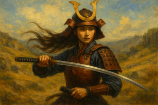 Cover art for Onna-musha: Swordswoman Of Honor