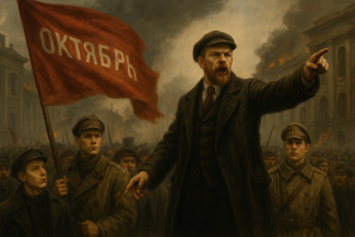 Cover art for Red October 1917