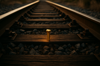 Cover art for The Golden Spike